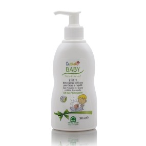 CUCCIOLO BABY 2 IN 1 DETERGENZA DELICATA CORPO E CAPELLI 300 ML