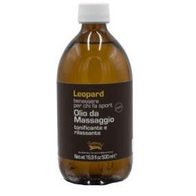 LEOPARD OLIO DA MASSAGGIO PROFESSIONALE 500 ML