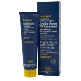 LEOPARD ARGILLA VERDE + OLI ESSENZIALI 100 ML