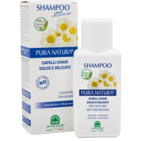 SHAMPOO PER CAPELLI CHIARI DOLCE E DELICATO CON CAMOMILLA E HAMAMELIS 250 ML