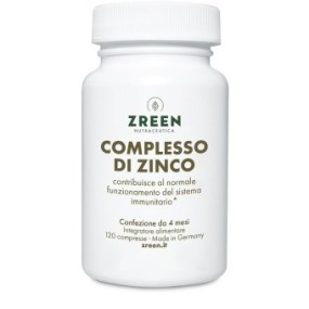 ZREEN COMPLESSO DI ZINCO 120 COMPRESSE