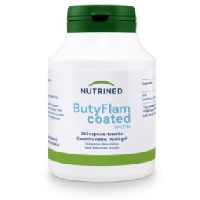 NUTRINED BUTYFLAM COATED 180 CAPSULE RIVESTITE