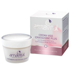 AMAVITAL PELLI DA NORMALI A SECCHE CREMA VISO IDRATAZIONE PLUS 50 ML