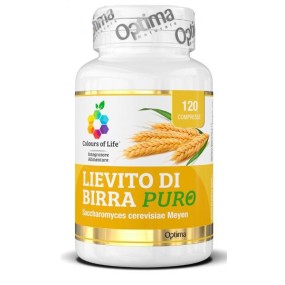 COLOURS OF LIFE LEVITO DI BIRRA PURO 120 COMPRESSE 400 MG