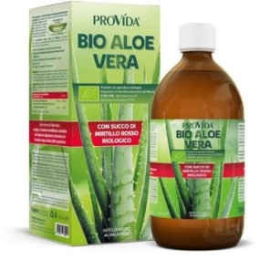 PROVIDA BIO ALOE VERA CON SUCCO DI MIRTILLO ROSSO BIOLOGICO 500 ML