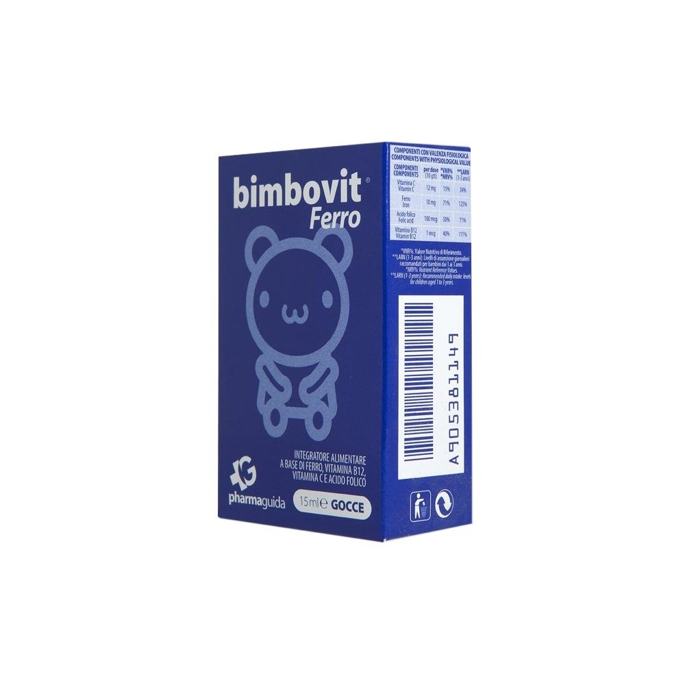 BIMBOVIT FERRO GOCCE 15 ML