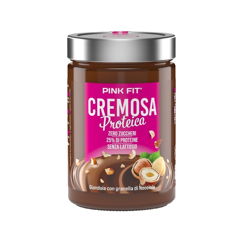 PROACTION PINK FIT CREMOSA GIANDUIA CON GRANELLA 300 G