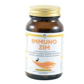 IMMUNO ZIM COLOSTRO DI CAPRA ENZIMI 60 CAPSULE VEGETALI