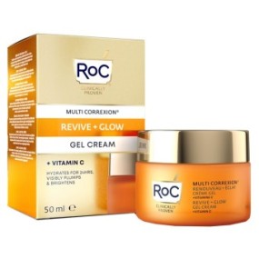 ROC MULTI CORREXION REVIVE + GLOW CREMA VISO GEL 50 ML