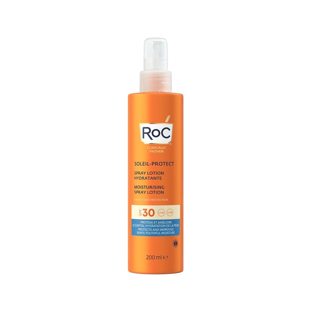 ROC LOZIONE SPRAY SOLARE CORPO SPF 30 IDRATANTE 200 ML