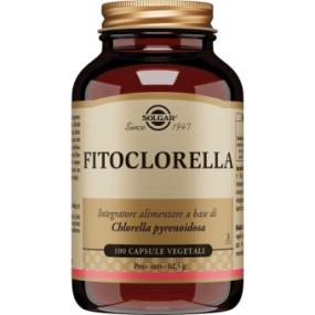 FITOCLORELLA integratore alimentare 100 capsule vegetali Solgar