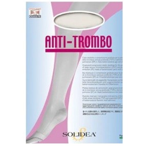 CALZA ANTITROMBO SOLIDEA BIANCO EXTRA LARGE 1 PAIO