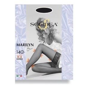 MARILYN 140 SHEER CALZA AUTOREGGENTE GLACE' M