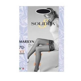 MARILYN 70 SHEER CALZA AUTOREGGENTE FUMO 1