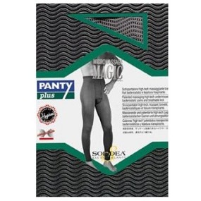 PANTY PLUS SOTTOPANTALONE NERO S