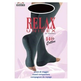 RELAX UNISEX 140 GAMBALETTO COTTON PUNTA APERTA BLU SCURO 3 L