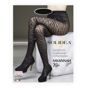 SAVANNAH LACE 70 COLLANT FANTASIA NERO 1S