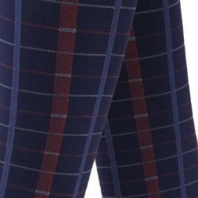 SCOTTISH KNEE-HIGH 100 UNISEX GAMBALETTO FANTASIA BLU NAVY S