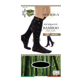 SOCKS FOR YOU BAMBOO SQUARE GAMBALETTO NERO S