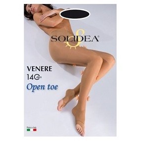 VENERE 140 OPEN TOE COLLANT NERO 1-S