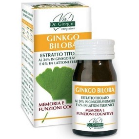 GINKGO BILOBA ESTRATTO TITOLATO integratore alimentare 60 pastiglie Dr. Giorgini