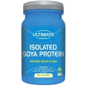 ISOLATED SOYA PROTEIN VANIGLIA integratore alimentare in polvere 750 g Ultimate Italia