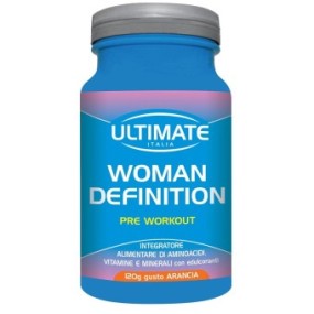 ULTIMATE WOMAN DEFINITION PRE-WORKOUT ARANCIA 120 G