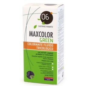 MAXCOLOR GREEN 06 CASTANO RAMATO 75 ML + BALSAMO 15 ML