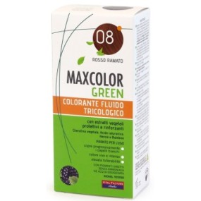 MAXCOLOR GREEN 08 ROSSO RAMATO 75 ML + BALSAMO 15 ML