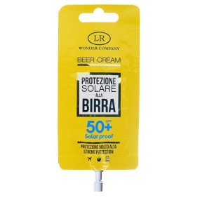 BEER CREAM PROTERZIONE SOLARE MOLTO ALTA ALLA BIRRA SPF 50+ 15 ML