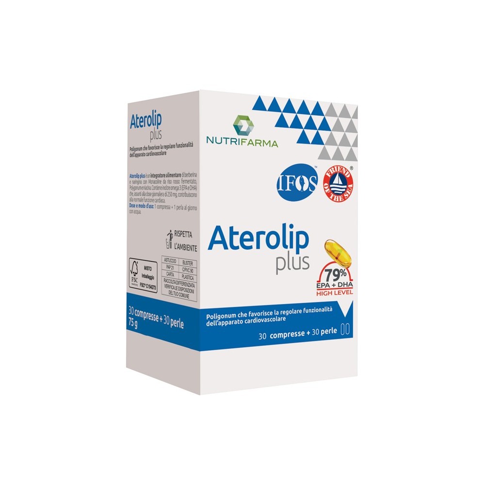 ATEROLIP PLUS 79% 30 COMPRESSE + 30 PERLE