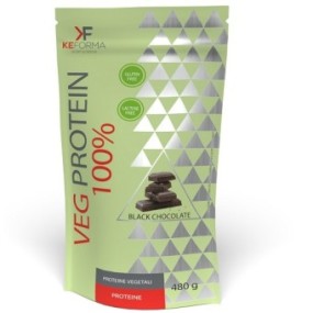 VEG PROTEIN 100% BLACK CHOCOLATE 480 G