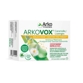 ARKOVOX MENTA/EUCALIPTO 24 CARAMELLE