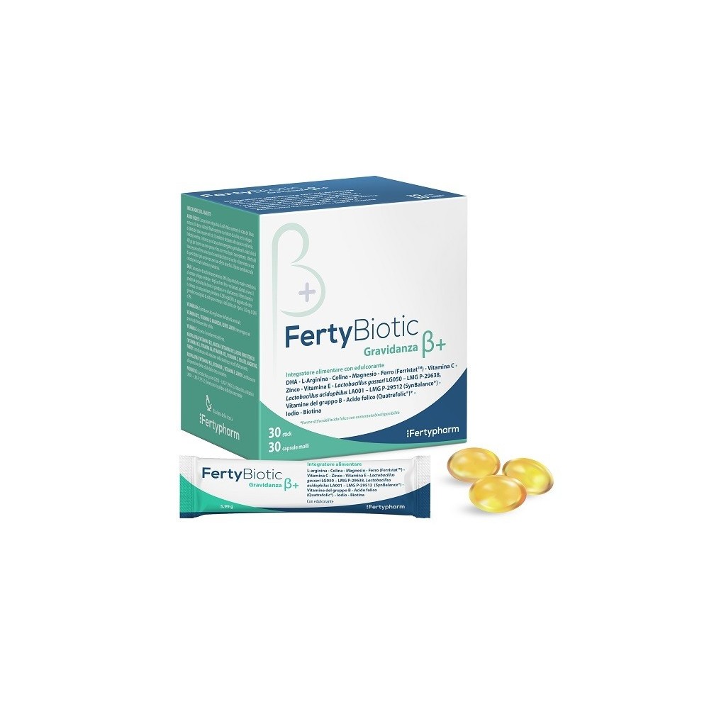 FERTYBIOTIC GRAVIDANZA BETA+ 30 STICK + 30 CAPSULE