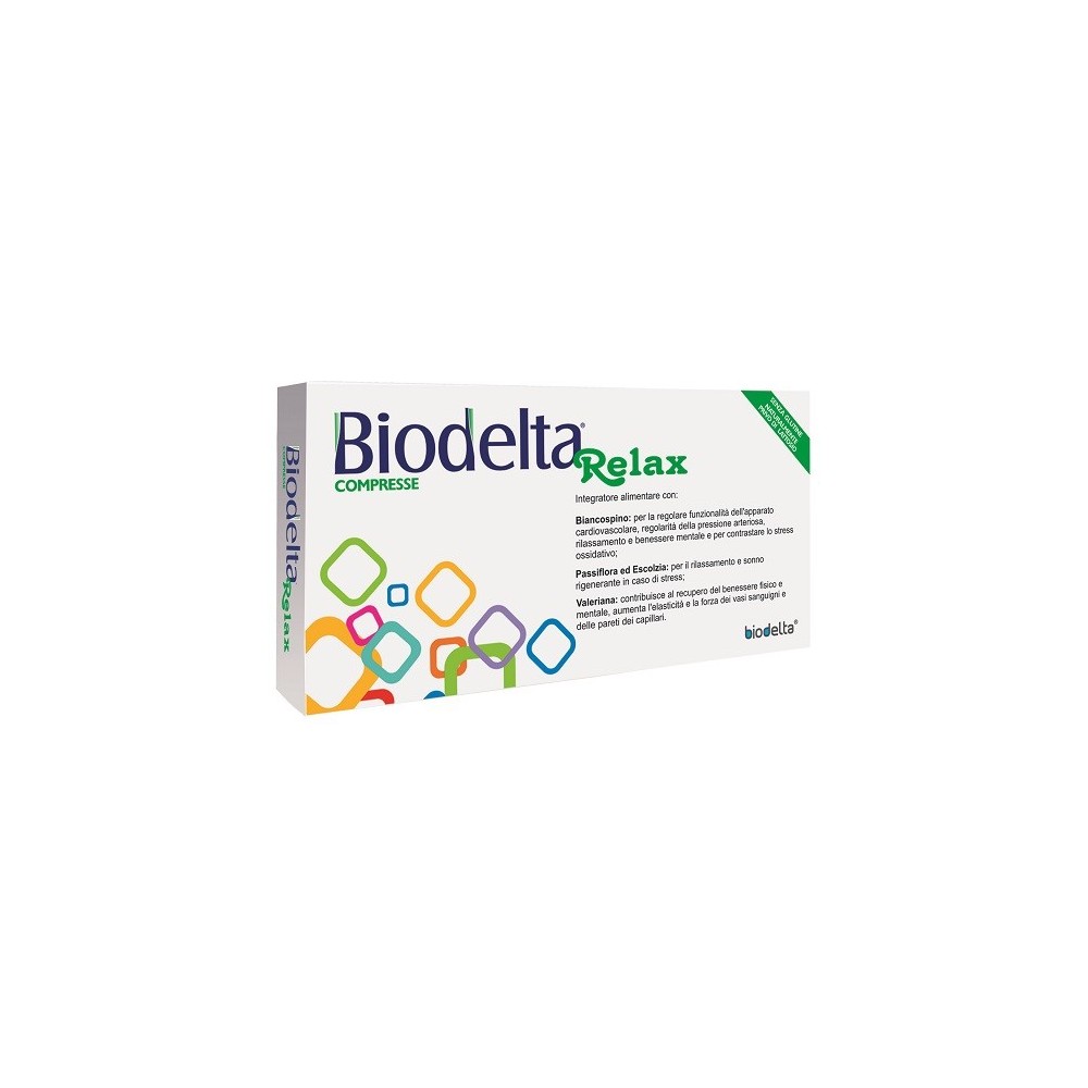 BIODELTA RELAX 30 COMPRESSE