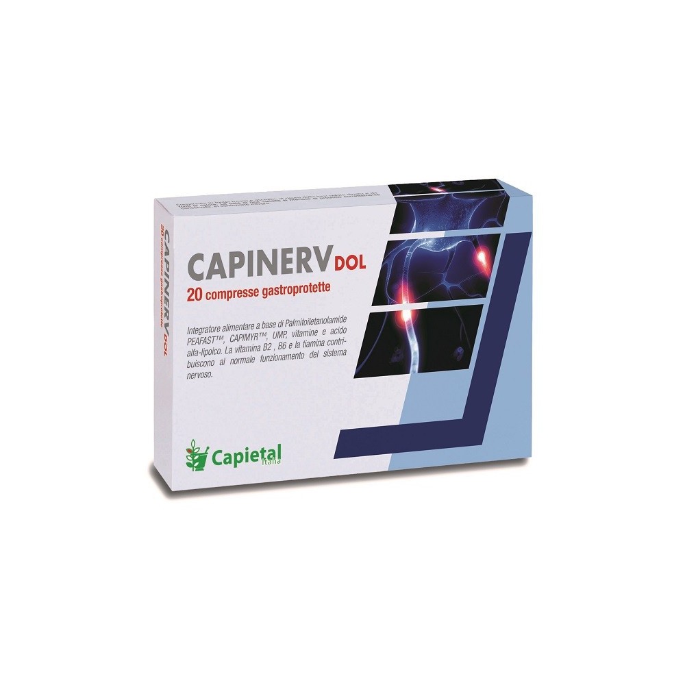 CAPINERV DOL 20 COMPRESSE GASTROPROTETTE