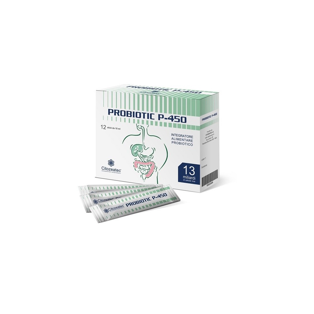 PROBIOTIC P-450 12 STICK MONODOSE 10 ML