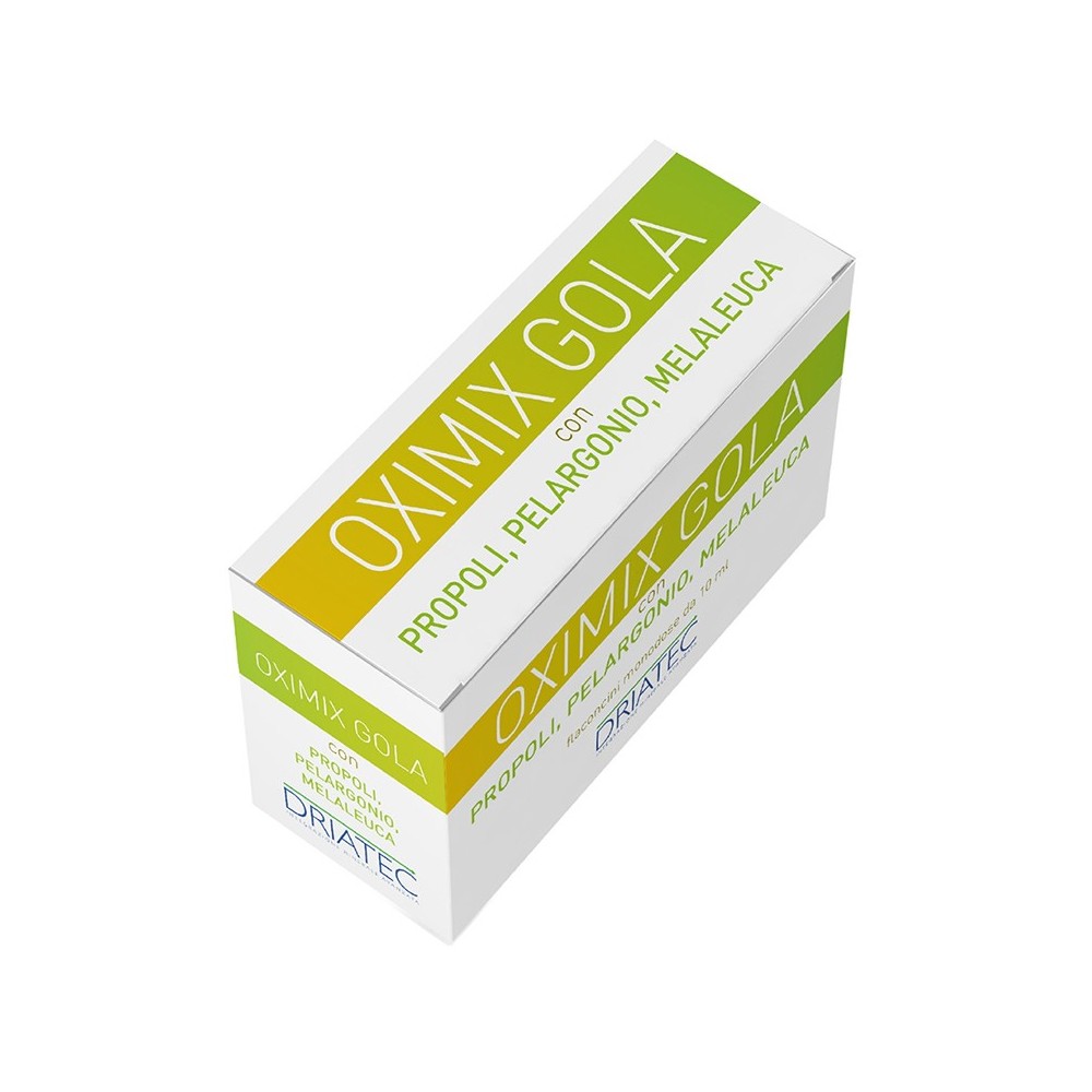 OXIMIX GOLA 10 FLACONCINI DA 10 ML