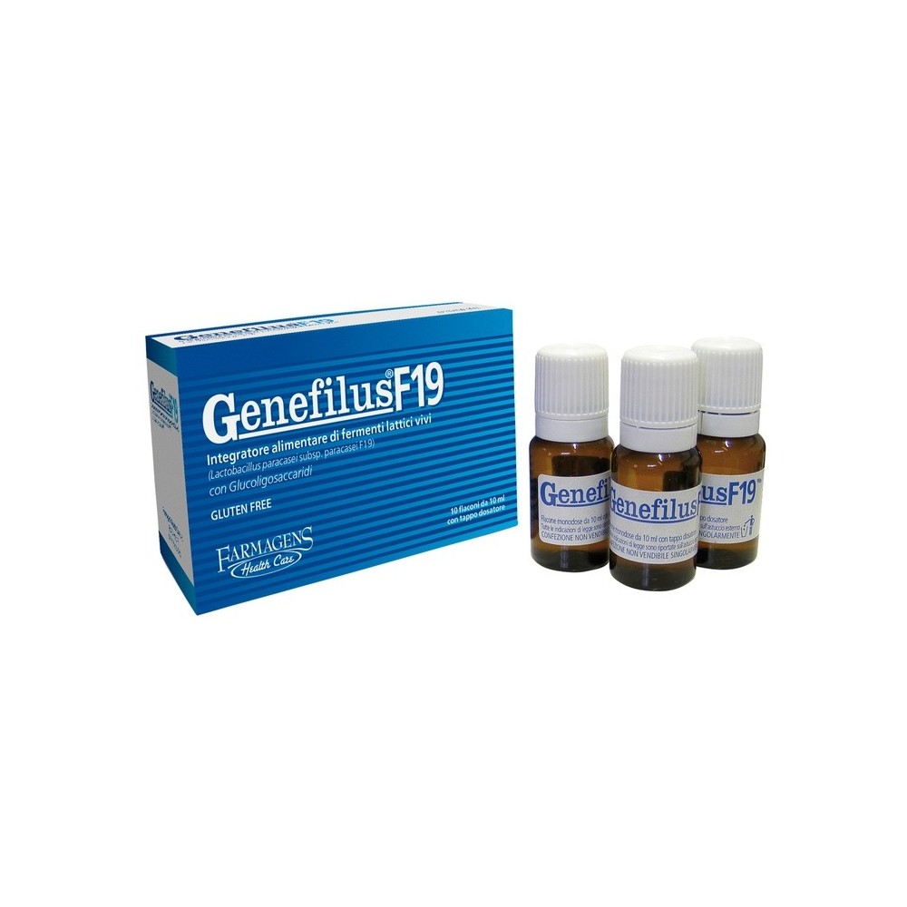 GENEFILUS F19 10 FLACONI DA 10 ML