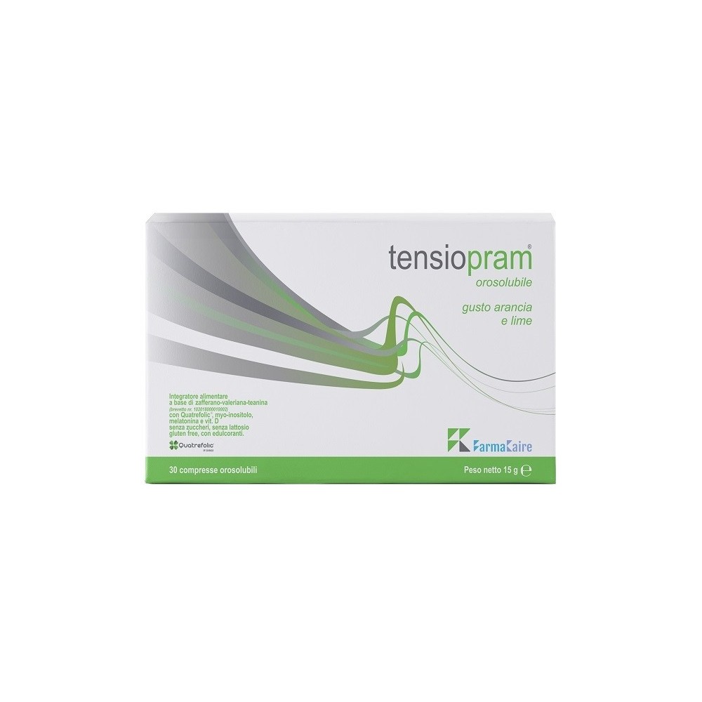 TENSIOPRAM OROSOLUBILE 30 COMPRESSE MASTICABILI GUSTO ARANCIA E LIME