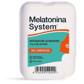 MELATONINA SYSTEM 300 COMPRESSE 1 MG