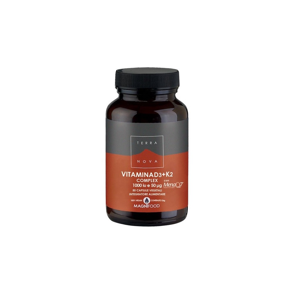 TERRANOVA VITAMINA D3 + K2 50 CAPSULE