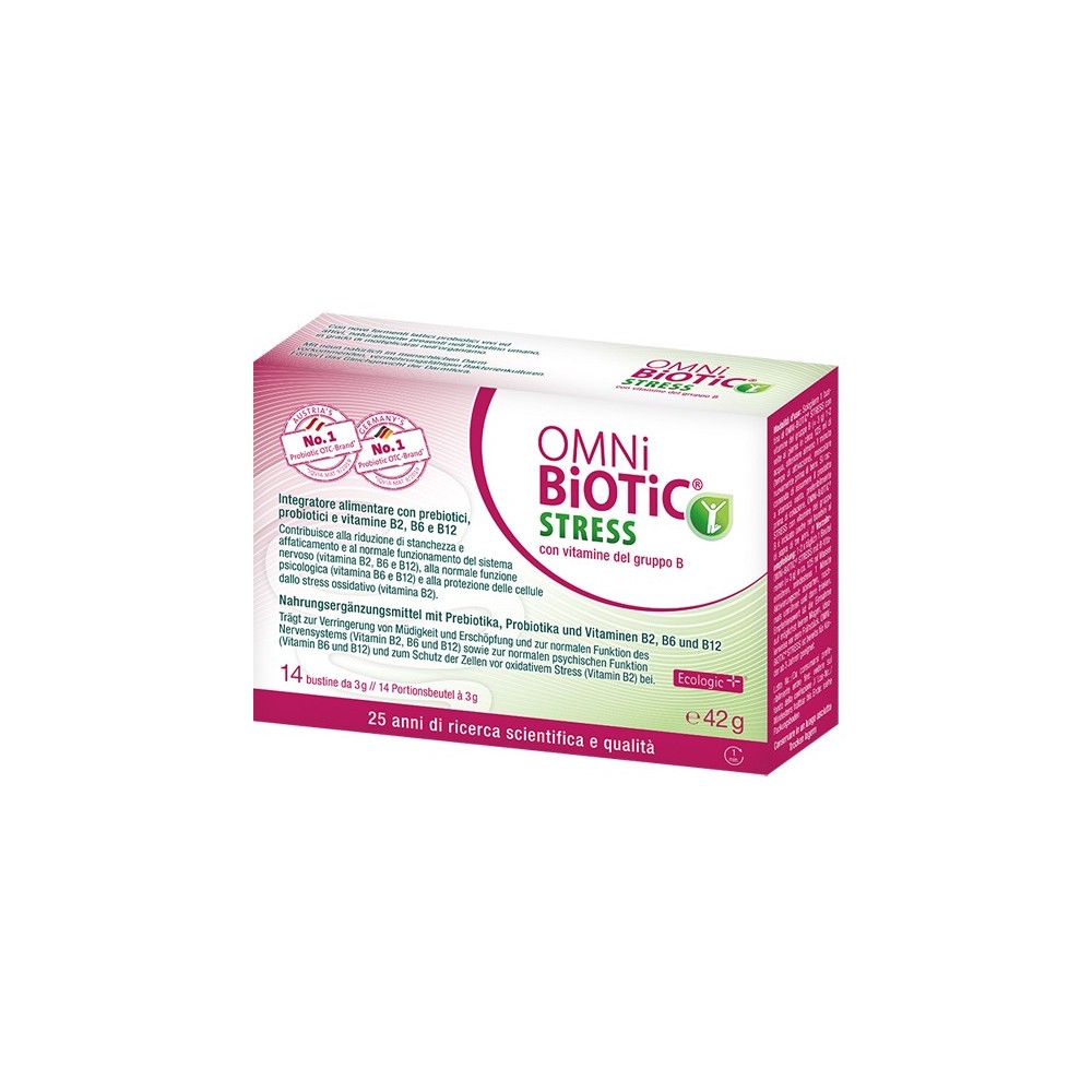 OMNI BIOTIC STRESS VITAMINE GRUPPO B 14 BUSTINE DA 3 G