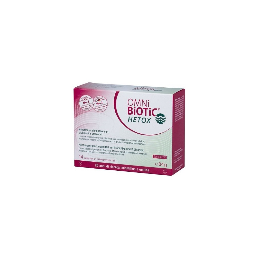 OMNI BIOTIC HETOX 14 BUSTINE DA 6 G