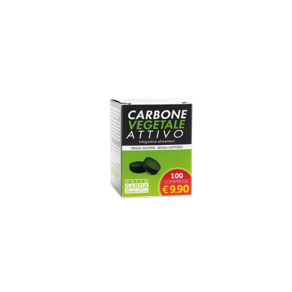 CARBONE VEGETALE ATTIVO 100 COMPRESSE