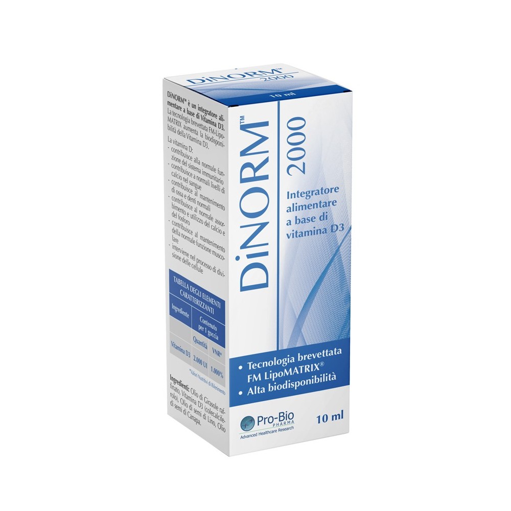 DINORM 2000 GOCCE 10 ML