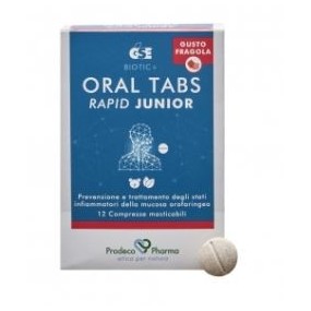 GSE ORAL TABS RAPID JUNIOR FRAGOLA 12 COMPRESSE