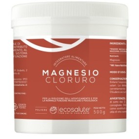 MAGNESIO CLORURO integratore alimentare in polvere 500 g Spazio Ecosalute