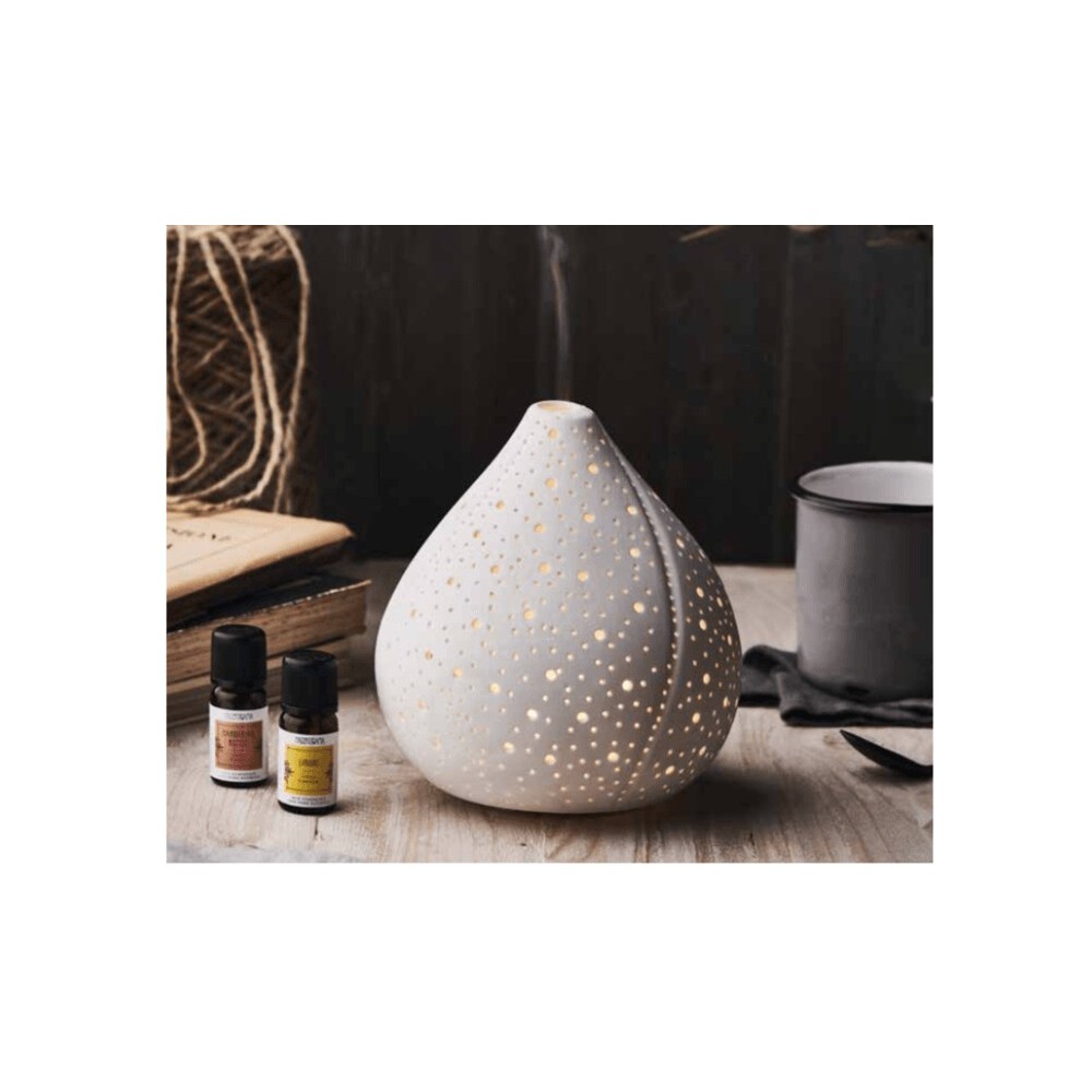 Diffusore ad ultrasuoni in ceramica POT serbatoio 100 ml Nasoterapia