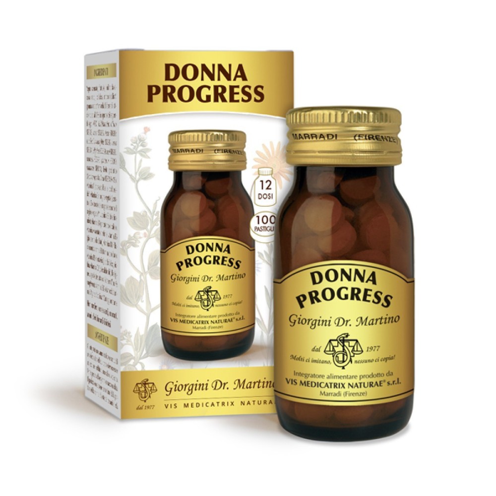 DONNA PROGRESS integratore alimentare 100 pastiglie Dr. Giorgini